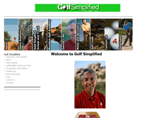 Tablet Screenshot of golfsimplified.com